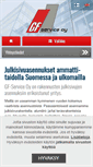 Mobile Screenshot of gfservice.fi