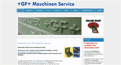 Desktop Screenshot of gfservice.ch